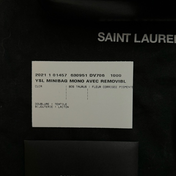 Authentic Saint Laurent Toy Loulou - Picture 5 of 9